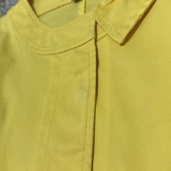 TALBOT’S Bright Yellow 3/4 Sleeve Jacket Size 8 - Picture 10 of 10